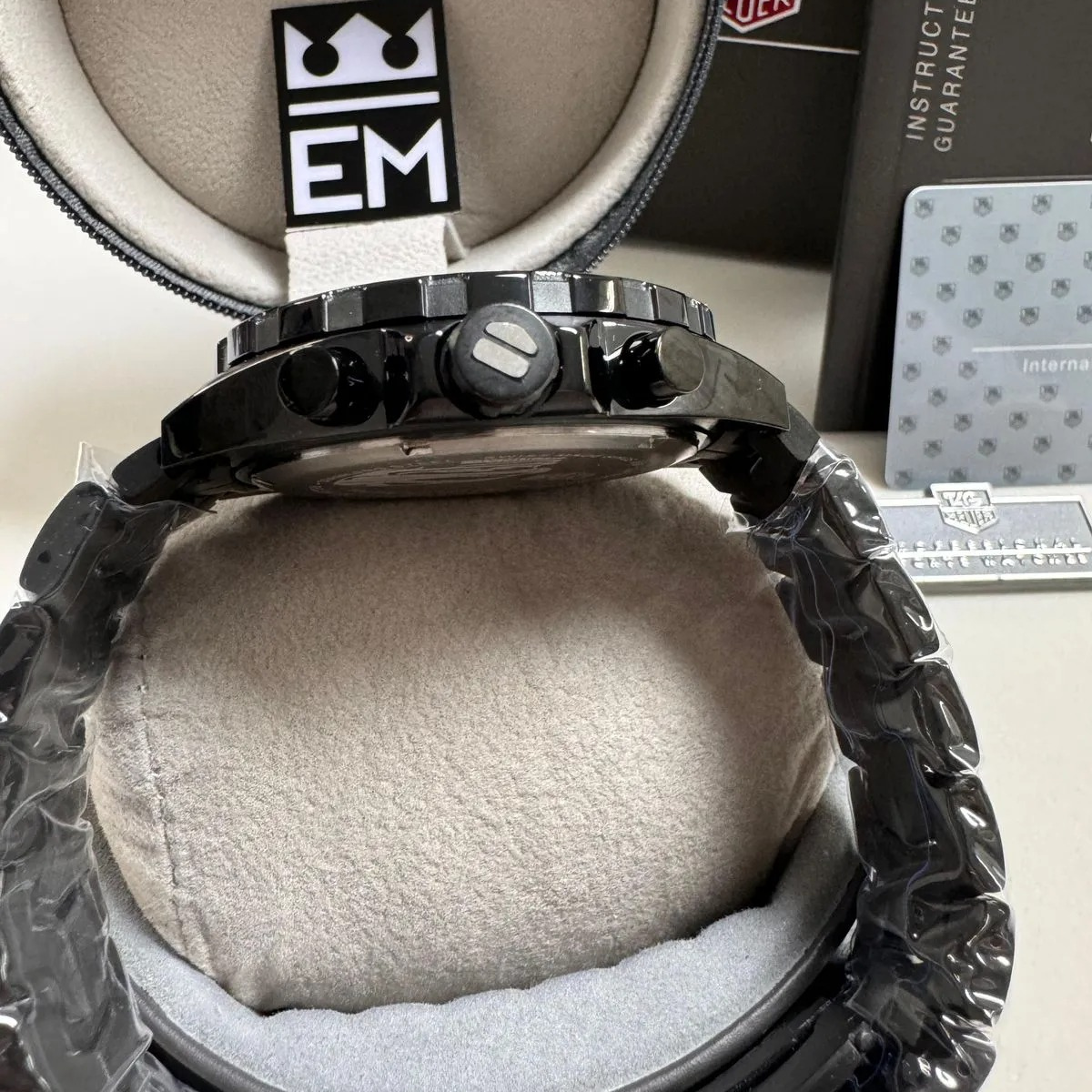 TAG Heuer Formula 1 Senna Chronograph Black Gray